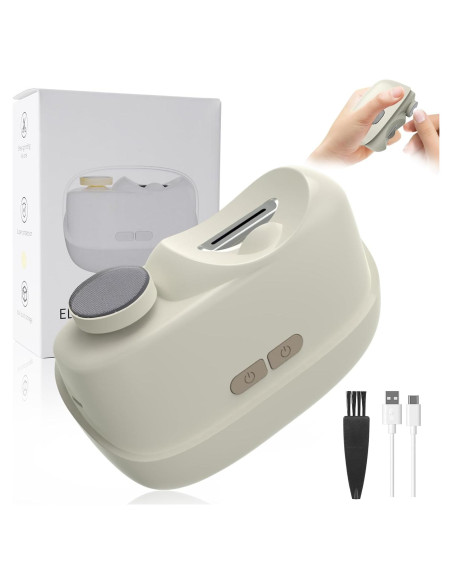 Cortador de Uñas Eléctrico SavEase 3-en-1 con Luz LED