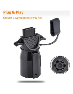 Adaptador de Remolque AutoSonic 7 a 4 Vías Resistente 2