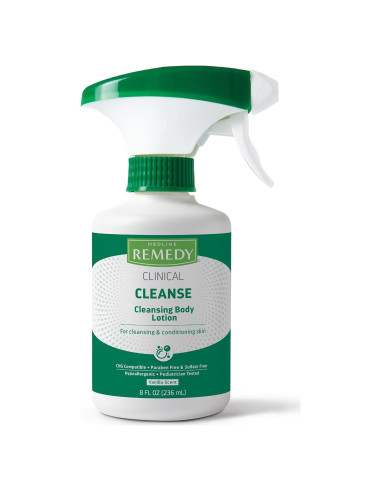 Loción Corporal Limpiadora Medline Remedy 236ml Sin Enjuague