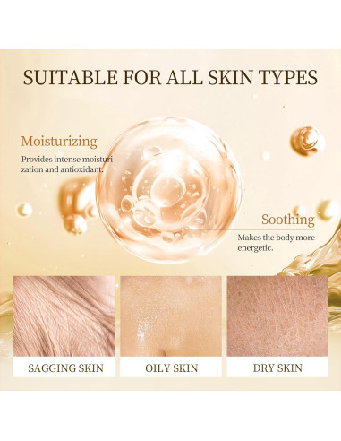 Aceite Corporal Hidratante de Vainilla Gaayou 230ml