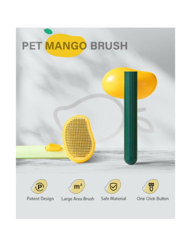 Cepillo Slicker Autolimpiante Awpland para Perros y Gatos