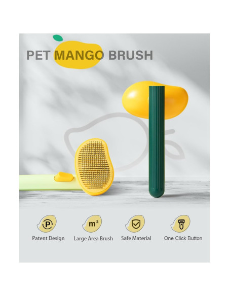 Cepillo Slicker Autolimpiante Awpland para Perros y Gatos