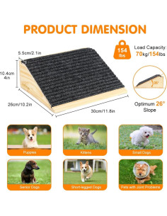 Rampa Antideslizante para Perros VavoPaw 2 Paquete 30x26 cm 2