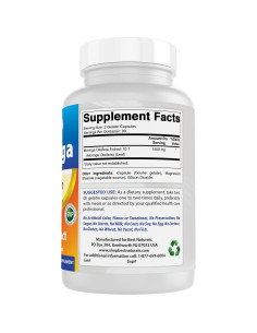 Extracto de Moringa Best Naturals 1500mg 180 Cápsulas 2