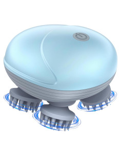 Masajeador eléctrico para mascotas Olipiter PS76D, azul