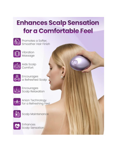 Masajeador Eléctrico de Cuero Cabelludo Shenzhen 800mAh