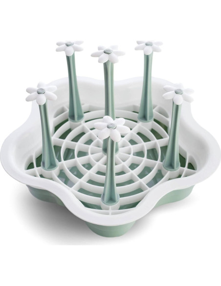 Escurridor de Botellas L-WASH Plegable con Bandeja Drenaje