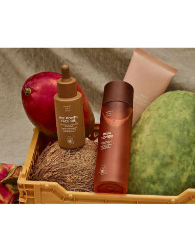 Set Esencial Sweet July Skin - 3 Piezas Limpiador, Tónico y Aceite Facial