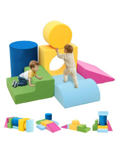 Set de Juguetes de Escalada Edbuosy 7 Piezas para Niños 1-3 Años