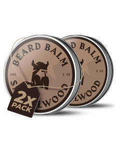 Bálsamo para Barba Striking Viking Sándalo 56.7 g - Paquete de 2