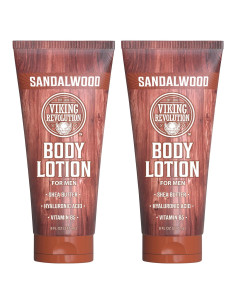 Loción Corporal Viking Revolution Sándalo 226.8 ml x2 - Hidratante