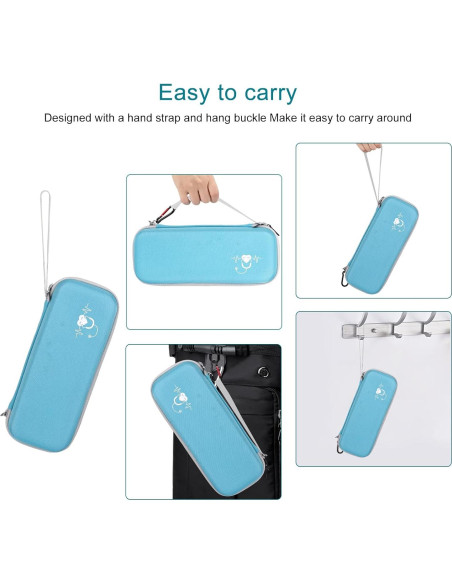 Funda Dura para Estetoscopio OPOWAY Turquesa - Compatible 3M Littmann