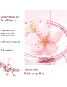 Gel de Ducha Kustie 500ml Flor de Cerezo con Niacinamida 2