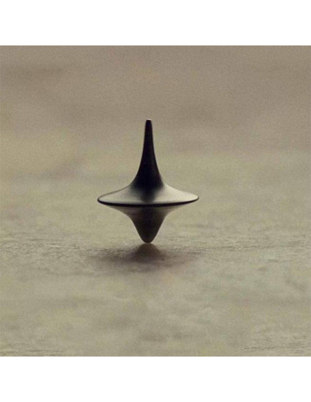 Peonza de Metal Junfamilee, Giroscopio Vintage de Zinc