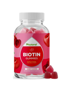 Gomitas de Biotina Phytoral 5000 mcg para Cabello y Uñas