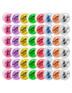 48 Yo-Yos LED Drayear para Principiantes - 5.5 cm, 8 Colores