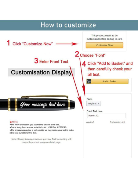 Bolígrafos Personalizados Ancolo - Set de 5 Bolígrafos Metal Negro Bolígrafos Personalizados Ancolo - Set de 5 Bolígrafos Metal Negro