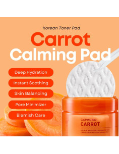 Discos de Tónico Calmante de Zanahoria Eco Glow - 40 Unidades 2