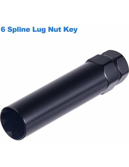 Llave de bloqueo de tuerca de rueda 6 puntas ChnewAuto 90mm