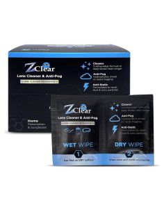 Toallitas Limpiadoras Antiempañantes Z Clear - 50 Unidades