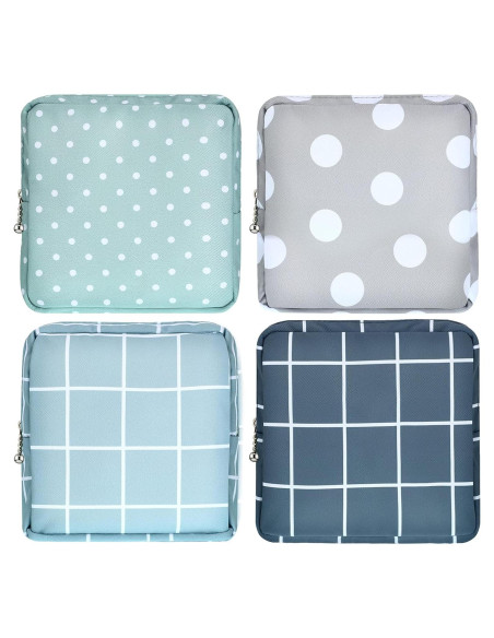 Bolsa de Almacenamiento de Toallas Sanitarias Frienda 4 Pzas