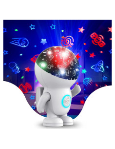 Proyector de Estrellas Astronauta SHENZHEN JQ-001g Luz Nocturna
