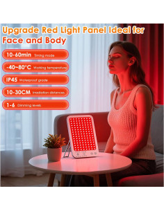 Lámpara de Terapia de Luz Roja ZonGym 660nm 850nm 6 Niveles 2