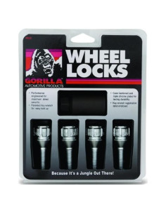 Bloqueo de Rueda Gorilla 47124N 12mm x 1.25 Juego de 4