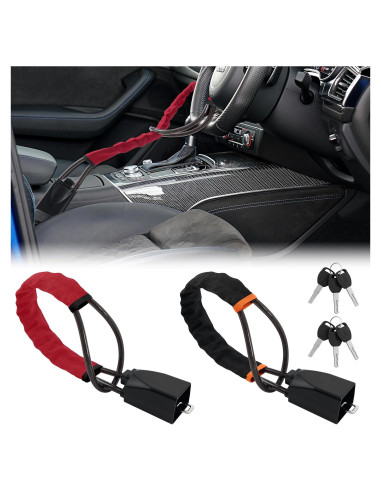 Bloqueo de Volante Antirrobo TaShow - 2 Piezas, 66 cm