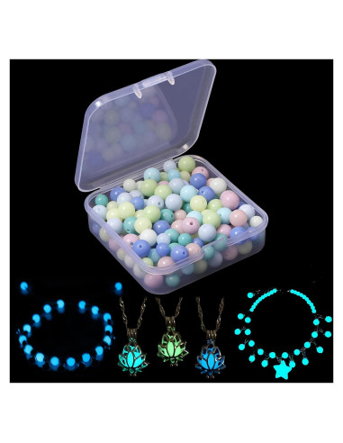 Fishdown 180 Piedras Brillantes para Joyería 6mm 8mm Luminosa