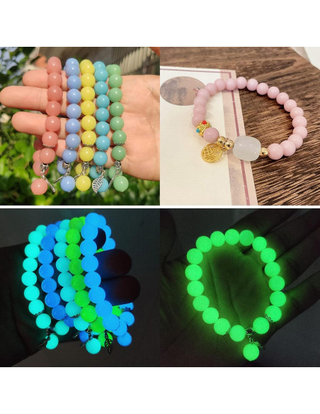 Fishdown 180 Piedras Brillantes para Joyería 6mm 8mm Luminosa