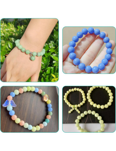 Fishdown 180 Piedras Brillantes para Joyería 6mm 8mm Luminosa