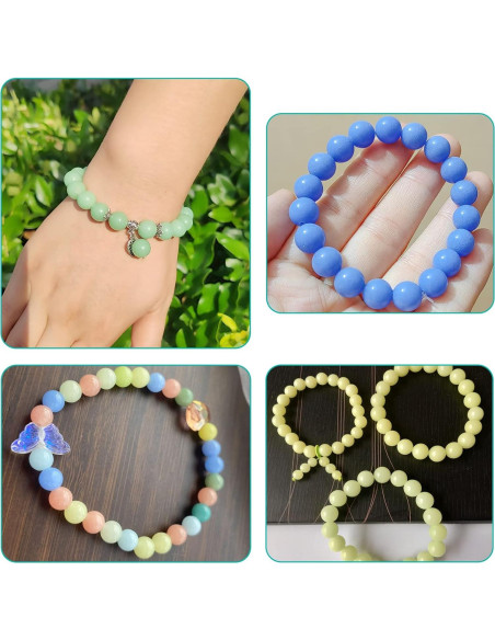 Fishdown 180 Piedras Brillantes para Joyería 6mm 8mm Luminosa