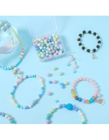 Fishdown 180 Piedras Brillantes para Joyería 6mm 8mm Luminosa