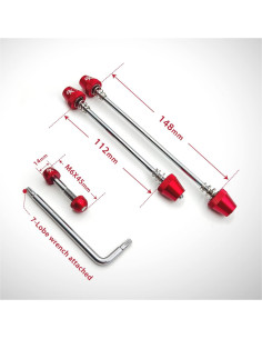 Cerradura Antirrobo ONIPAX AF-116WS con Eje y Abrazadera 2