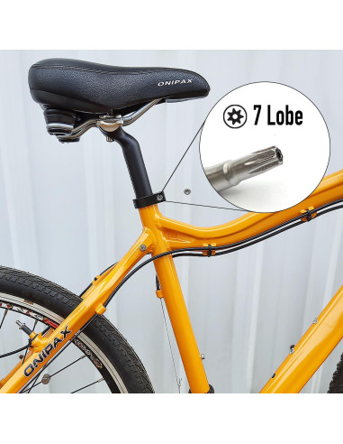 Cerradura Antirrobo ONIPAX AF-116WS con Eje y Abrazadera