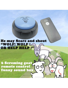 Caja Gritona Divertida DLL-TECH JYH-YJ-01 6 Sonidos Cabra 2