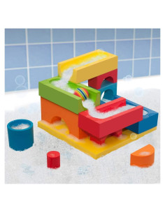 Carrera de Pelotas y Cascada BathBlocks Just Think Toys 3-7 años