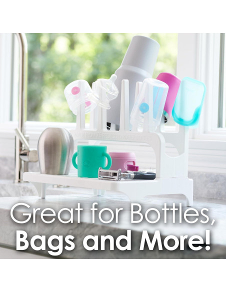 Soporte de Secado PopYum Gris Seattle 100% Reciclado 25.4x34.3cm