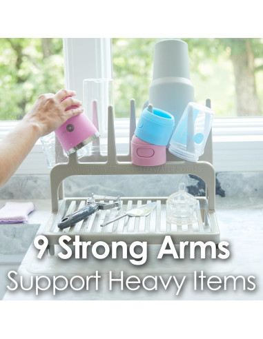 Soporte de Secado PopYum Gris Seattle 100% Reciclado 25.4x34.3cm