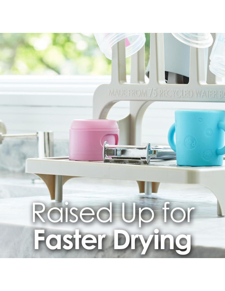 Soporte de Secado PopYum Gris Seattle 100% Reciclado 25.4x34.3cm