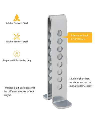 Cerradura Antirrobo de Freno y Embrague MaySpare LOCK-4 Acero Inoxidable
