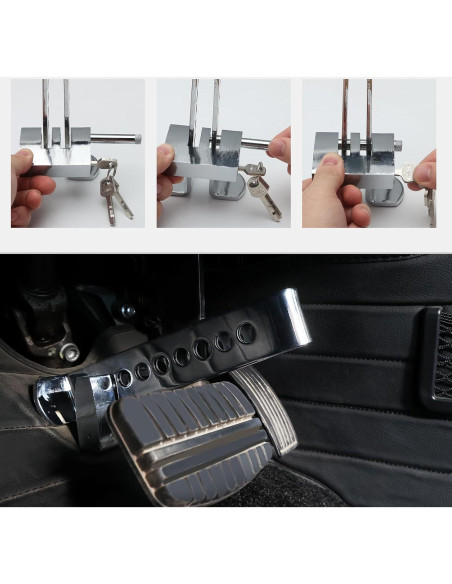 Cerradura Antirrobo de Freno y Embrague MaySpare LOCK-4 Acero Inoxidable