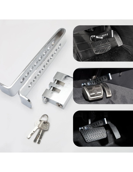 Cerradura Antirrobo de Freno y Embrague MaySpare LOCK-4 Acero Inoxidable