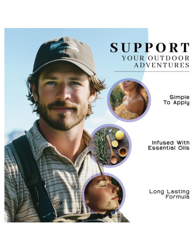 Bálsamo Repelente de Insectos Vanman's 28.35 g Natural