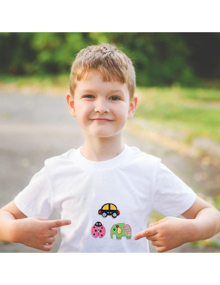 200 Botones de Madera Animales WILLBOND 1.5-3.0 cm DIY