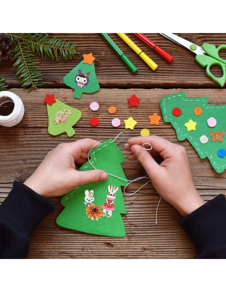 200 Botones de Madera Animales WILLBOND 1.5-3.0 cm DIY