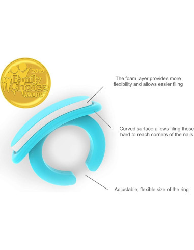 Set de Cuidado de Uñas para Bebés Bebon 0-6 Meses