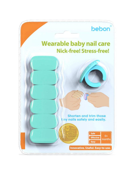 Set de Cuidado de Uñas para Bebés Bebon 0-6 Meses