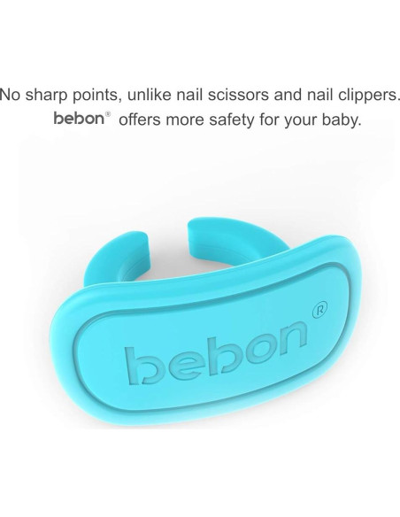 Set de Cuidado de Uñas para Bebés Bebon 0-6 Meses